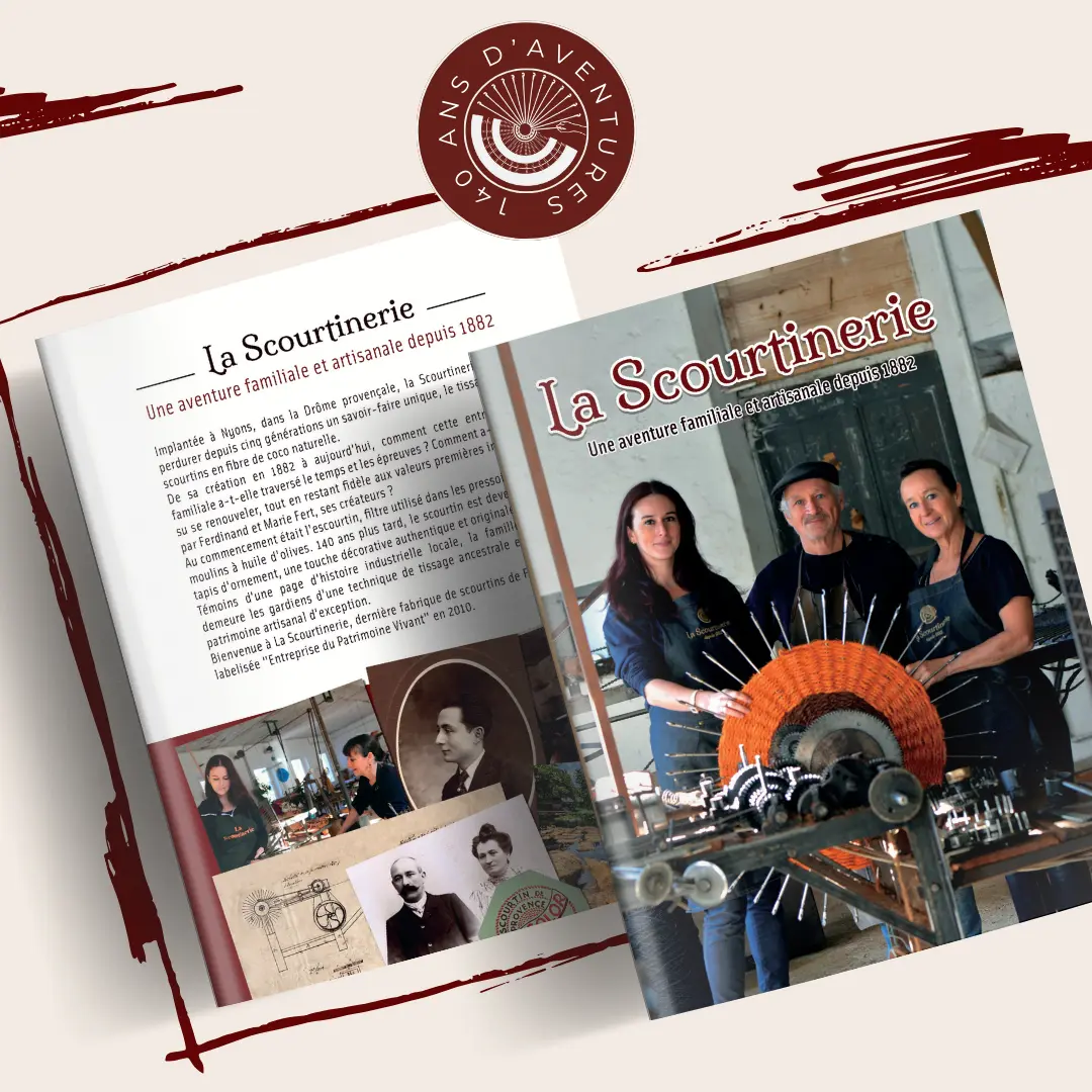 Le livre "La Scourtinerie, une aventure familiale et artisanale depuis 1882".