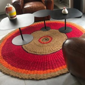 Large round rugs