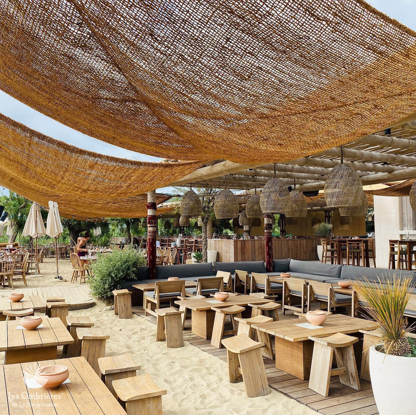 Ombrage coco plage restaurant