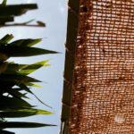 Voile d'ombrage ombrière en coco